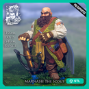 Marnash The Scout - Dwarven Scout - STL only