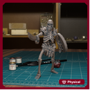 Skeleton Warrior 02 - TytanTroll Miniatures - DnD - Fantasy
