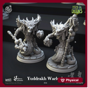 Yuan-Ti Pureblood Serpentfolk Warlock Shaman | 70mm tall available: 28mm, 32mm,75mm Scale | Heroic Scale |  - Minis - D&D -  Snake creature - Only-Games