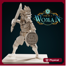 Lizardfolk Paladin - Sershaea - 28mm / 32mm / 75mm