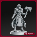 Maryka - Female Paladin - 32mm - DnD