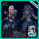 Nadia The Lycan Pathfinder - Dual Form Mini - STL only