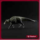 Edmontosaurus walking 1-35 scale dinosaur