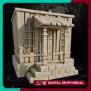 Sanctum of the Dustborn - Desert Temple Ruin STL for DnD & Wargaming