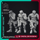 Artificer - Artillerist - Male Orc - PRESUPPORTED - 32mm Scale
