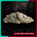 Stones - Scatter Rock Set STL for DnD & Wargaming