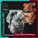 Space Hamster - Pack Animal - Weird Shores - PRESUPPORTED - 32mm Scale