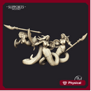 Snakewoman Guards - 3 Units (AMAZONS! Kickstarter)