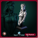 Drow girl Anneir bust
