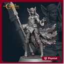 Female Kitsune fighter