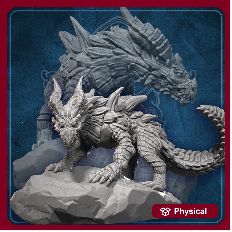 Isdreki (Ice Drake, Scourge of Frosty Night)