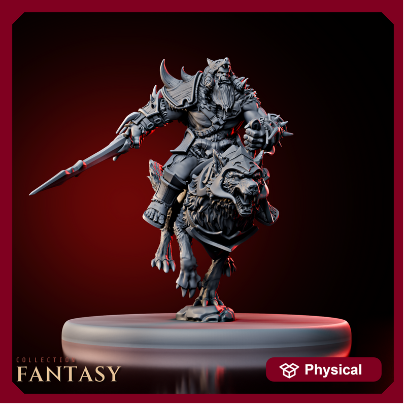 Wolf Rider Swordsman Orc - Only-Games