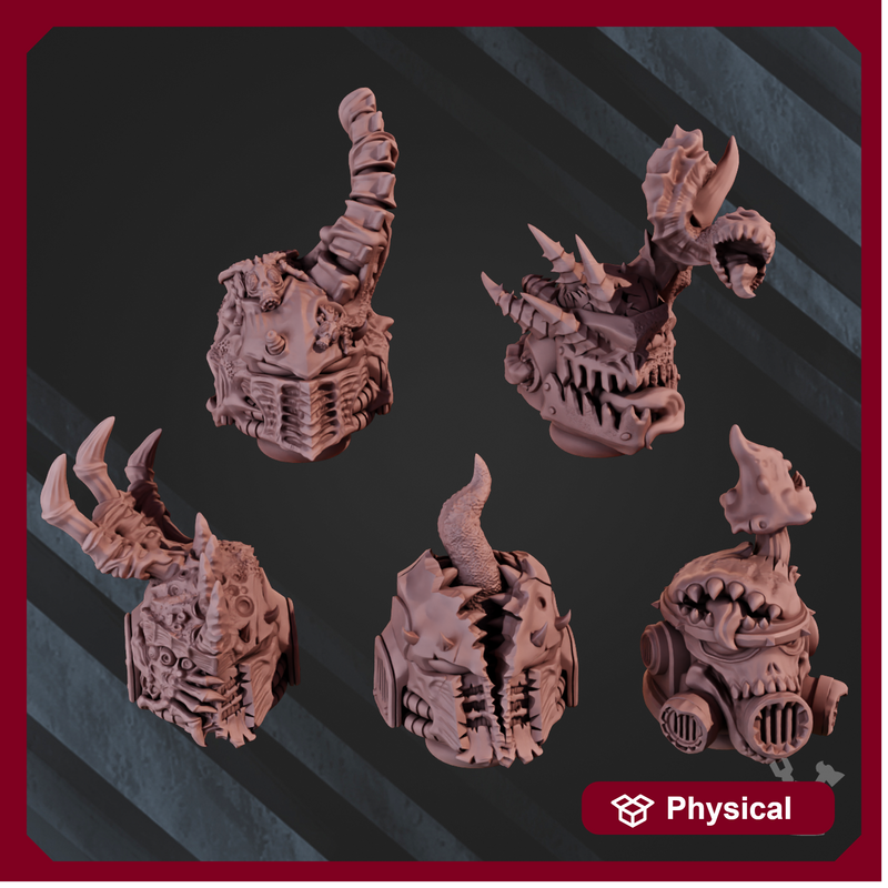 Pandemonium Helmets Set x5