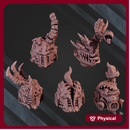 Pandemonium Helmets Set x5