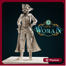 Human Fighter - Celia - 28mm / 32mm / 75mm
