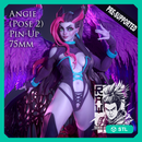 Angie Pin Up (Pose 2) 75mm Pre-Supported - STL only