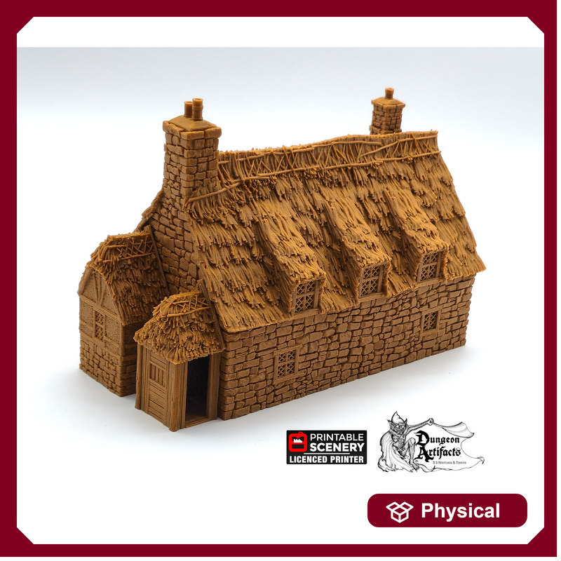 Country Manor - King and Country - Printable Scenery Terrain Wargaming D&D DnD 10mm 15mm 20mm 25mm 28mm 32mm 40mm 54mm Painted options