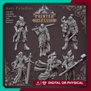 Paladin Mega Pack - 6 paladins - 32 mm scale - D&D