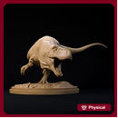 Tyrannosaurus chasing 32mm scale - dinosaur companion