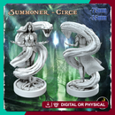Summoner Sorceress Circe - Female Summoner Sorceress - 75mm + 35mm Scale