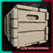 Tavern Box - Storage Crate Prop STL for DnD & Wargaming - Only-Games