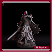 Wraith Undead, Demon Fiend, Resin Miniature | 28mm, 32mm,54mm, 75mm,100mm Scale  | Dungeons and Dragons D&D 5e Pathfinder | Flesh of Gods - Only-Games