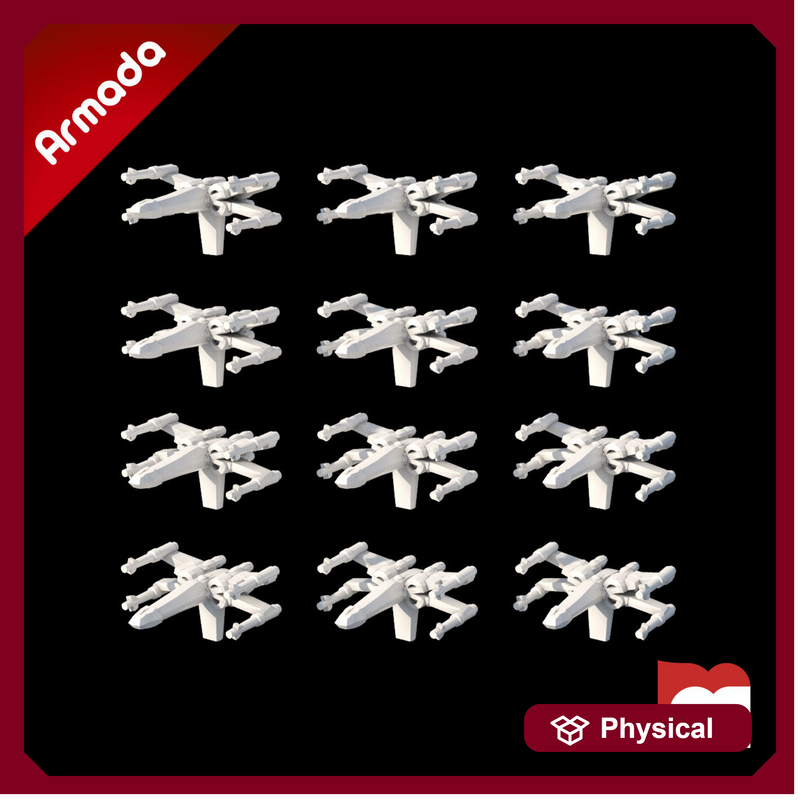(Armada) 12x Resistance T-70 X-Wing - Only-Games