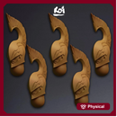 Falcons Type 5  - Miniature heads