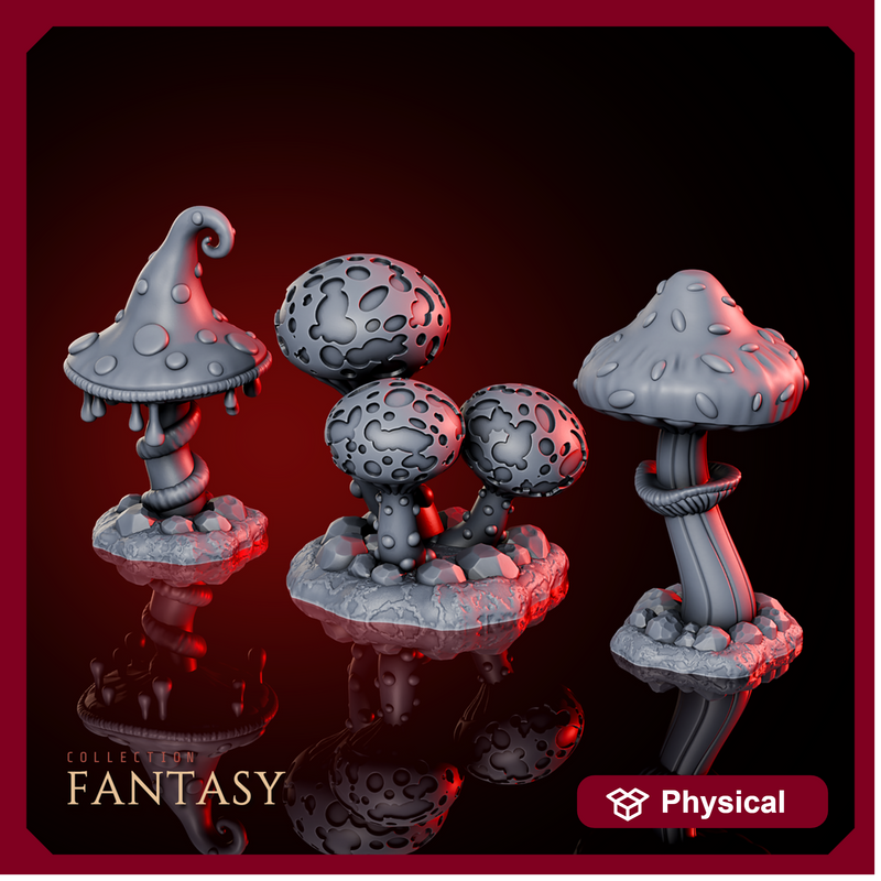 Magical Forest Mushrooms 1 Pack - Only-Games
