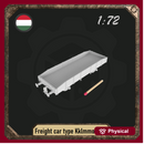 1/72 Freight car type Kklmmo version 1