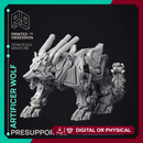 Artificer Wolf - 2 Models - PRESUPPORTED - 32mm scale