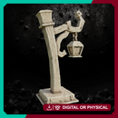 Street Light 4 - Fantasy Village Terrain STL for DnD & Wargaming Scenery