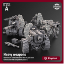 Heavy Weapons - Design Option 2. Renegades and Heretics. Compatibility class A.