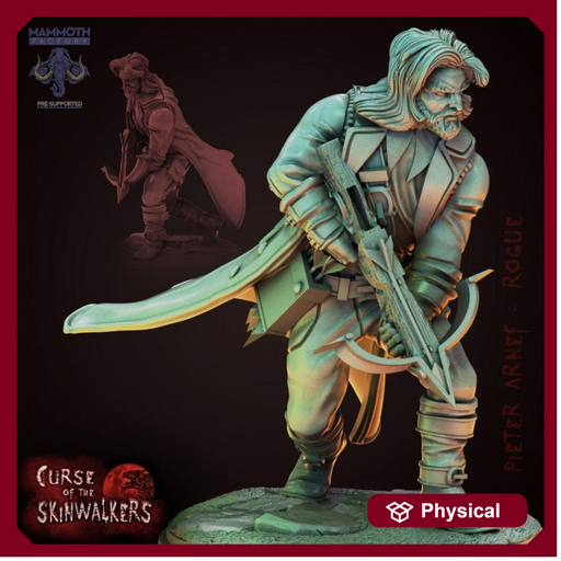 Human Fighter Inquisitor Eldritch Knight Witch Hunter|  Monster Slayer Ranger, Hexblade | 28mm, 32mm, 75mm Scale |Dungeons and Dragons | - Only-Games