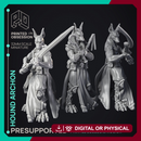 Hound Archon - Celestial - PRESUPPORTED - Heaven Hath no Fury - 32mm scale