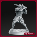 Rodrick - Male Swordsman - 32mm - DnD -