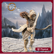 Female Elf Ranger Fighter with Sword & Bow | Miniature | 28mm,32mm,54mm, 75mm, 100mm Scales | Pathfinder Figure | DnD | Figurine unpainted | - Only-Games