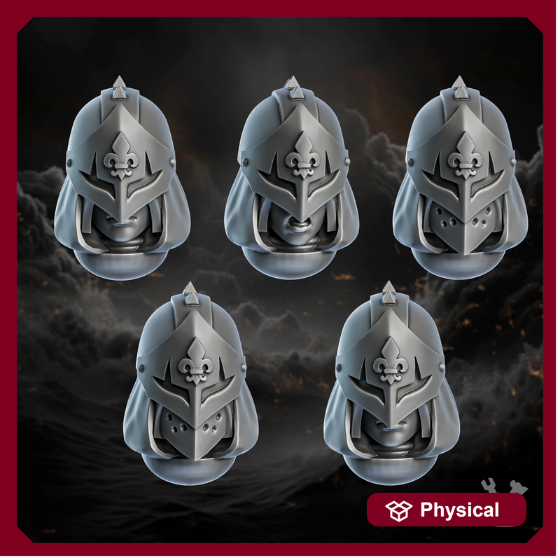 Sisters of Redemption Heads x5