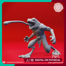 Bullywug - Tongue - Tabletop Miniature (Pre-Supported)