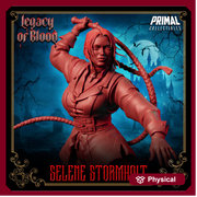 Human Female Fighter, Ranger, Monster Hunter PC NPC Miniature | 28mm,32mm,54mm,75mm,100mm Scales | Dungeons and Dragons | Pathfinder | - Only-Games