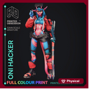 Oni Hacker - PRE COLOURED - 100mm Desk Model