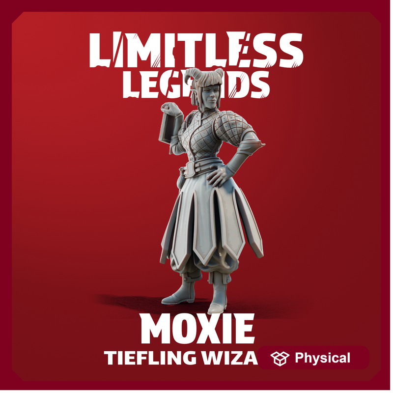 Tiefling Wizard - Moxie