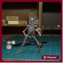 Skeleton 01 - TytanTroll Miniatures - DnD - Fantasy