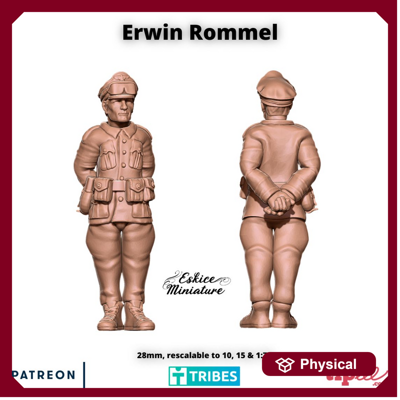 Erwin Rommel - 28mm