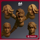 Shieldmaidens - Miniature heads