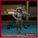 Mercenary Soldier 01 - TytanTroll Miniatures - DnD