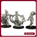Tiefling Adventurers 3 miniatures