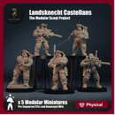 Modular Scout Landsknecht Castellans