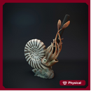 Ammonite pen holder