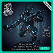 Demon Knight - Horde of One - STL only - Only-Games